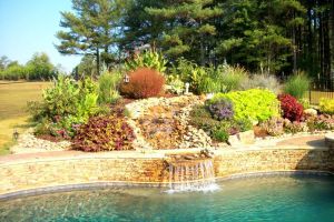 Gunite Pool with Water Features/Landscaping